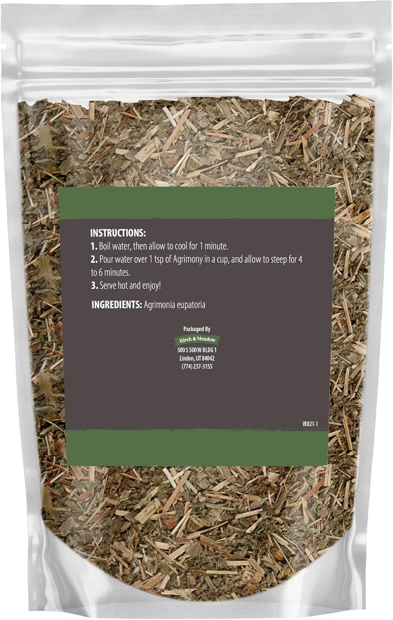 Birch & Meadow Agrimony Raw Herb - Herbal Tea - Image 2